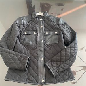 Michael’s Kors light jacket with leather trim